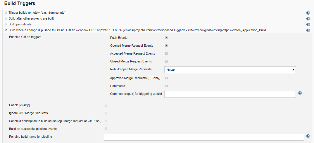 Jenkins Integration